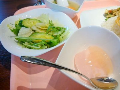Aセット：ガパオランチセット（オーキッドキッチン）